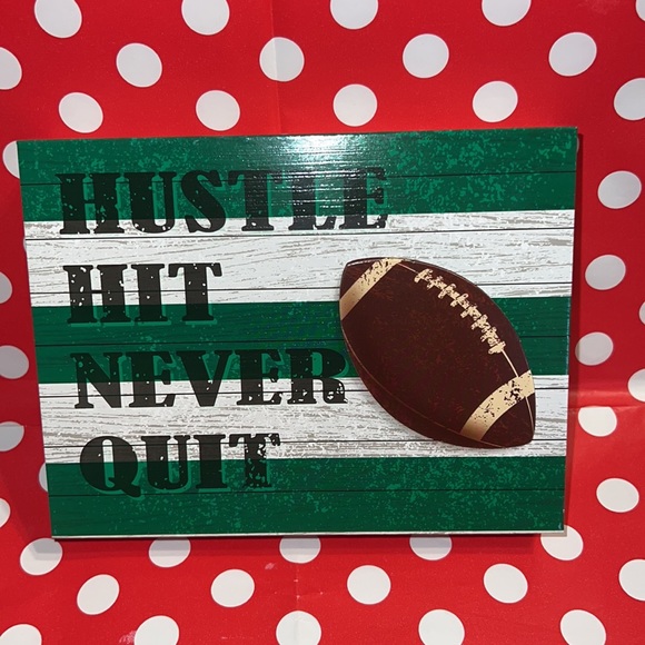 New Set of Four 3D Sports Ball Themed Striped Boxed Shelf Tabletop Decor - Picture 5 of 14